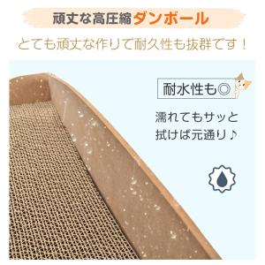 キャットハウス 爪とぎ 猫ハウス 屋外 猫 ダ...の詳細画像3