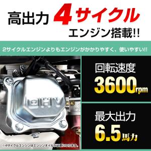 エンジンポンプ 4サイクル 80mm 4ストロ...の詳細画像2