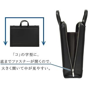 日本製 ビジネスバッグ ブリーフケース 223...の詳細画像4