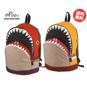 MORN CREATIONS シャークバックパック コンビ L サメ　リュック シャークバックパック L – MORN CREATIONS JAPAN