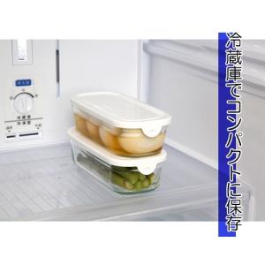 イワキ iwaki 保存容器 耐熱ガラス 重ね...の詳細画像3