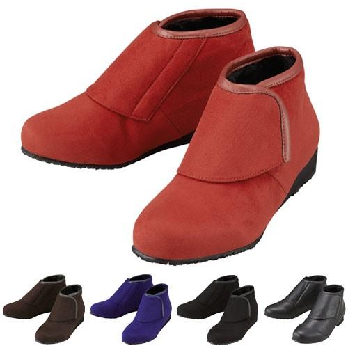 防寒ブーツ リシェス 防滑ソールタイプ 【送料無料 SALE】 3E ブーツ 防水 防寒 防滑 雪 ...