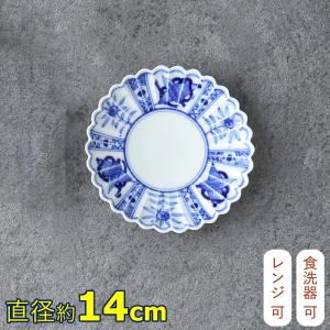 有田焼 復刻古伊万里 錦色絵六角焼皿14cm 【送料無料】 日本製 和柄 和