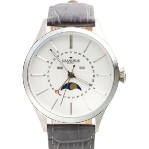 GRANDEUR PLUS グランドールプラス GRP011W3 ムーンフェイズ 牛革 レザー ウォ...