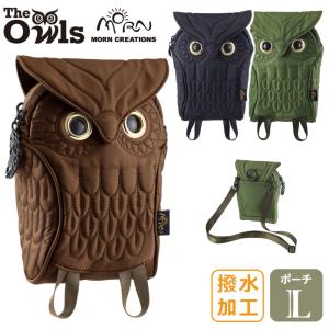 ミミズクポーチ ゴールドエンブロ Lサイズ / モーンクリエイションズ