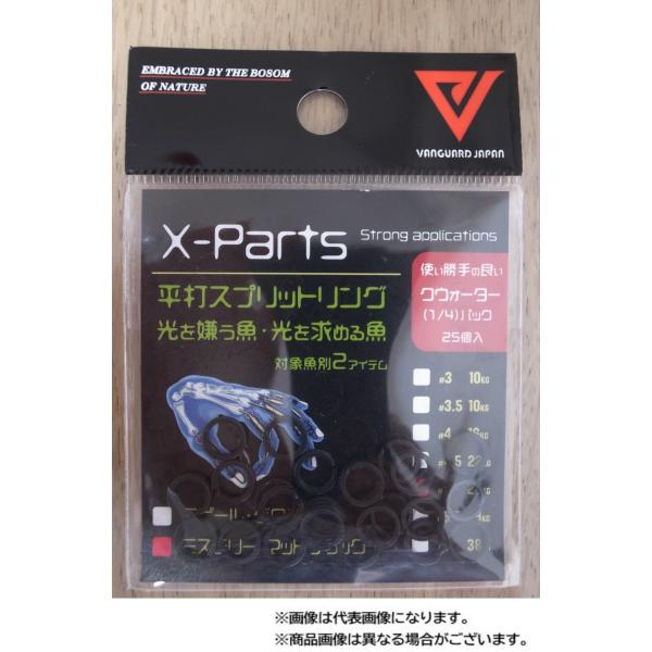 バンガードジャパン X-Parts平打スプリットリング ミステリーマットフラック