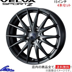 ウェッズ ヴェルヴァ スポルトII 4本セット ホイール パジェロミニ H53A/H58A 0039157 weds ウエッズ VELVA SPORT2 アルミホイール 1台分｜ktspartsshop2