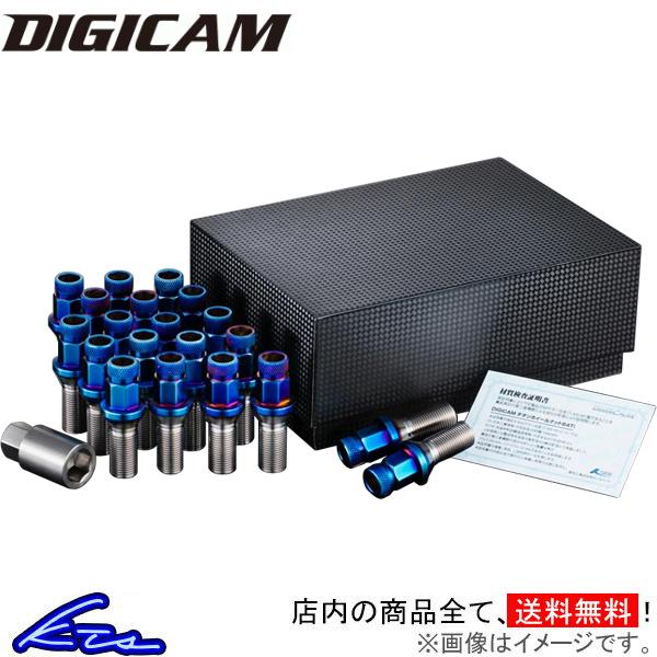 デジキャン 7角チタンレーシングボルト 20個セット 首下28mm M14 P1.25 GRスープラ...