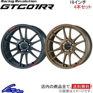 エンケイ レーシングレボリューション GTC01RR 4本セット ホイール UX250h【18×9J 5-114 INSET40】6AA-MZAH15 ENKEI Racing Revolution アルミホイール 1台分