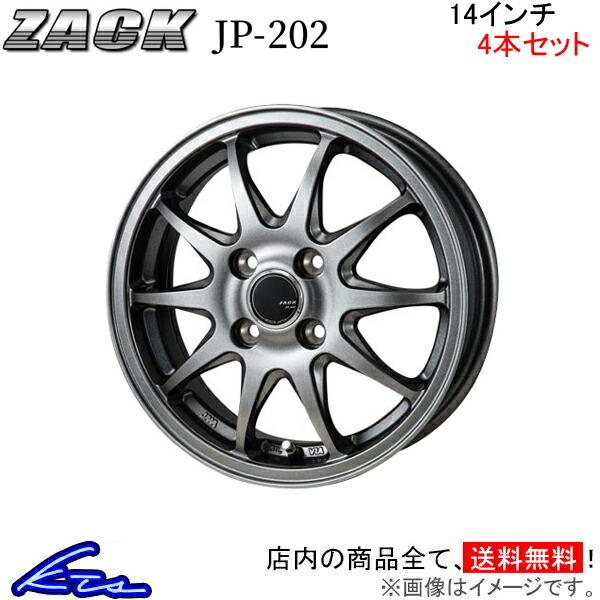 ジャパン三陽 ザック JP-202 4本セット ホイール ラパン【14×4.5J 4-100 INS...