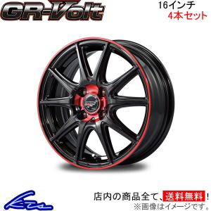 MID ファイナルスピード GRボルト 4本セット ホイール スイフト【16×6J 4-100 INSET43】ZC72系/ZD72系 FINALSPEED GR-Volt アルミ｜ktspartsshop2
