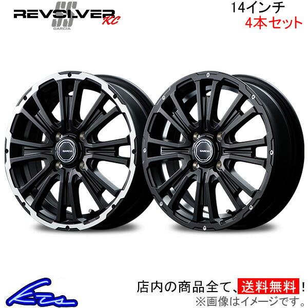 MID ガルシア SSリボルバーKC 4本セット ホイール ワゴンR【14×4.5J 4-100 I...