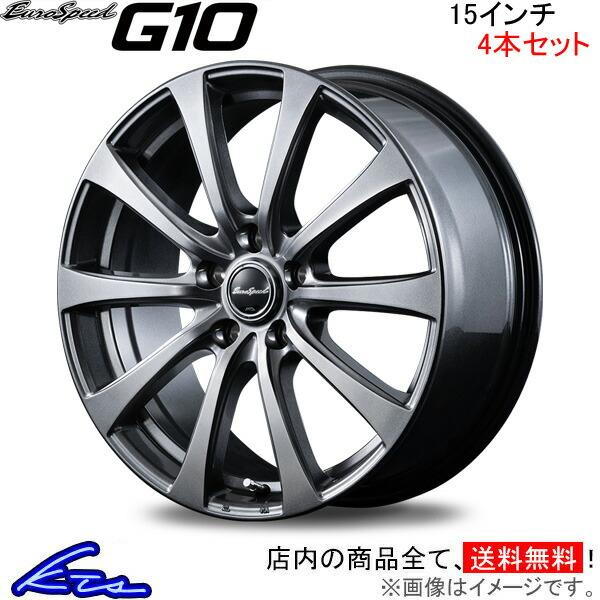 MID ユーロスピード G10 4本セット ホイール ジューク【15×6J 5-114 INSET4...