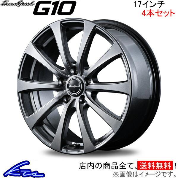 MID ユーロスピード G10 4本セット ホイール レガシィアウトバック【17×7J 5-100 ...