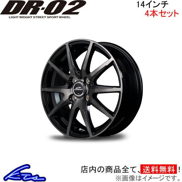 MID シュナイダー DR-02 4本セット ホイール【14×5J 4-100 INSET40】SC...