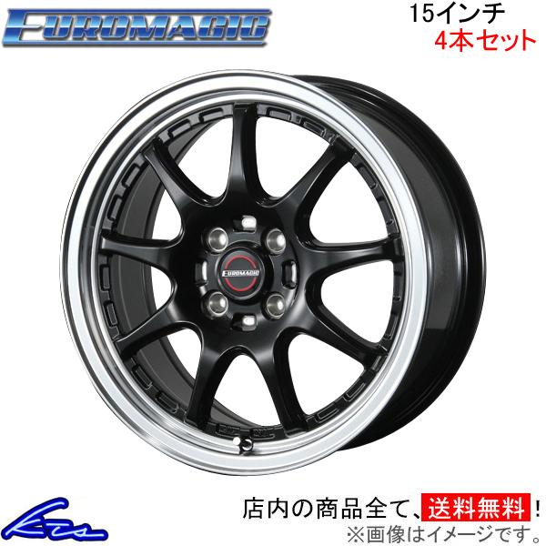 ブレスト ユーロマジック タイプSC-9 4本セット ホイール【15×5J 4-100 INSET4...