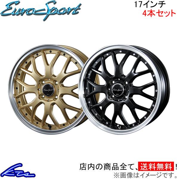 ブレスト ユーロスポーツ タイプ815 4本セット ホイール【17×7J 4-100 INSET53...