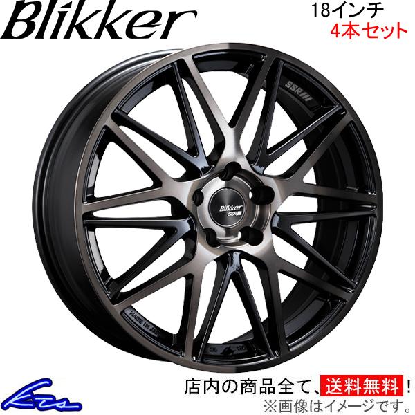 SSR ブリッカー01M 4本セット ホイール ノア/ヴォクシー/エスクァイア【18×7J 5-11...