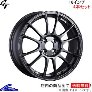 SSR GT X04 4本セット ホイール フィットRS【16&#215;6.5J 4-100 INSET45】GE8 SSR TANABE タナベ アルミホイール 4枚 1台分