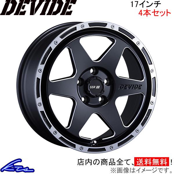 SSR ディバイドTR-6 4本セット ホイール ヴォクシー【17×7J 5-114 INSET42...