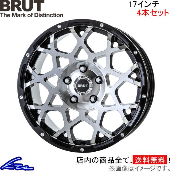 ブルート BR-55 4本セット ホイール ラングラー【17×7.5J 5-127 INSET40 ...