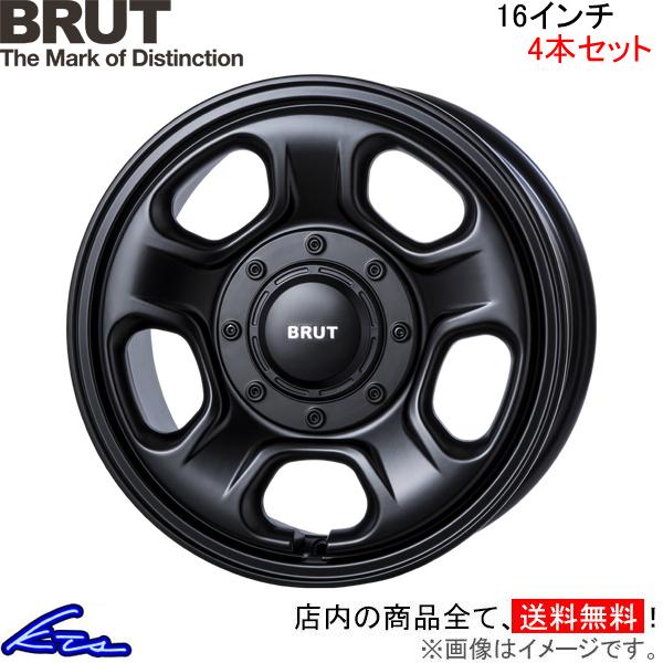 ブルート BR-33 4本セット ホイール【16×6.5J 6-139 INSET38】BRUT T...