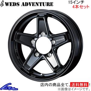 送料込み★ジムニーシエラ★WEDS KEELER １５インチホイール WEDS ADVENTURE KEELER TACTICS 1560+00 5-139.7 GB ジムニー