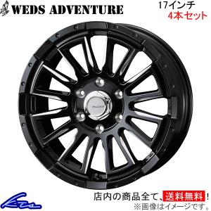 WEDS（ウェッズ） マッコイズ RV-5 ブラック 4本 16×5.5J+38 6H 139.7