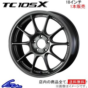WedsSport TC105X EJ-TI FR 18インチ×8J +35 5H-114.3 φ73 ウェッズ