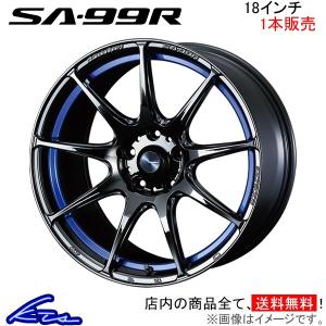 ウェッズスポーツ RN55M 18インチ 8.5J インセット38 5穴 FACE F