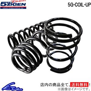 5次元 5G-COIL-UP 1台分 アップサス エクストレイル NT30 5GNU002 5ZIGEN 五次元 ゴジゲン 5JIGEN リフトアップ ハイリフト バネ コイルスプリング｜ktspartsshop