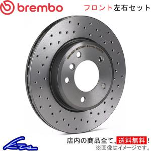 VAB 後期　6pot/2pot車のフロント用ブレーキローター WRX STI VAB 後期 6pot用 フロントブレーキローター 左右セット