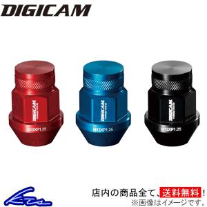 DIGICAM（デジキャン） ホイールナット チタンレーシングナット 16個