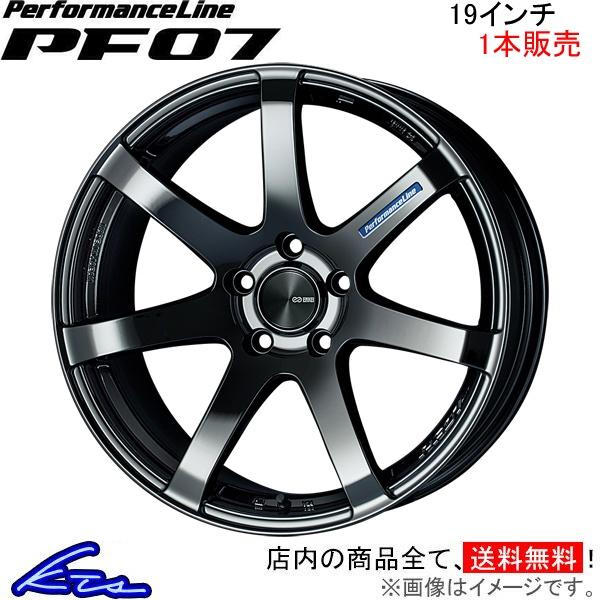 エンケイ パフォーマンスライン PF07 1本販売 ホイール クラウン【19×8J 5-114 IN...