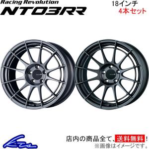 エンケイ レーシングレボリューション NT03RR 4本セット ホイール シビック【18×9J 5-114 INSET40】6BA-FK7 ENKEI Racing Revolution アルミホイール 4枚 1台分