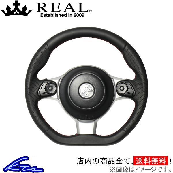 86 ZN6 ステアリング レアル オリジナルシリーズ GR-LPB-RD REAL Dシェイプ 小...