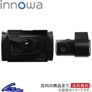 イノワ GRAVITY パワーセット 前後カメラセット ドライブレコーダー GT004 innowa ドラレコ 前後2カメラ HDR/WDR LED信号機対応 GPS搭載 2年保証 microSD付属｜kts-parts-shop