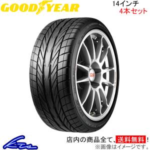 グッドイヤー イーグル レヴスペック RS-02 4本セット サマータイヤ【165/55R14 72V】GOOD YEAR EAGLE REVSPEC RS02 レブスペック 夏タイヤ 1台分｜ktspartsshop