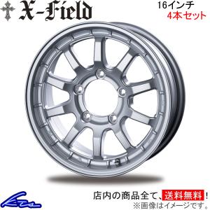 インターミラノ クロスフィールドα 4本セット ホイール ジムニー【16×5.5J 5-139 INSET20 SI】JB23W INTER MILANO BEST X-FIELD アルファ アルミホイール