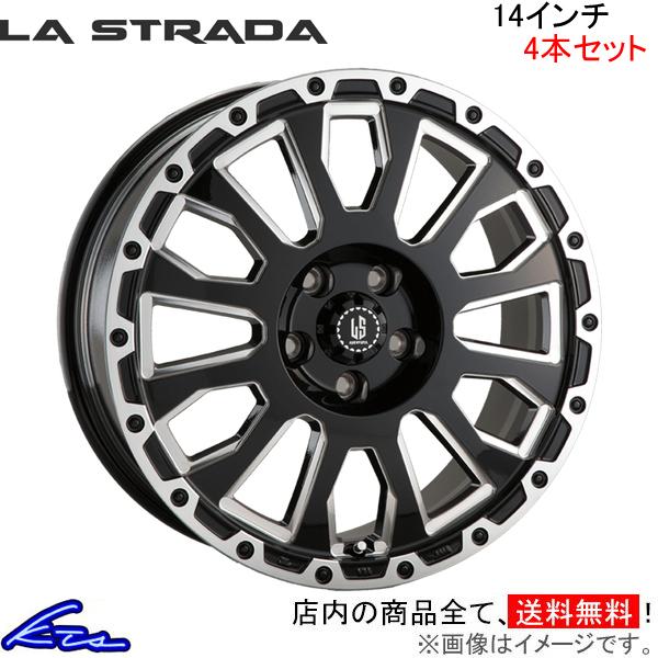 ラ・ストラーダ アヴェンチュラ 4本セット ホイール ラパン HE33S LA445C45GBM L...