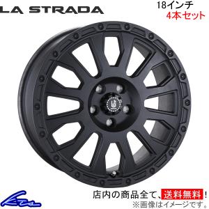 じゅん！Aventura 17インチ 4本セット　カローラクロス ホイール ラ・ストラーダ カローラクロス G10/G11/G15 トヨタ 1