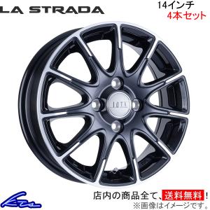 LA STRADA（ラ ストラーダ） ティラード イオタ 4本セット ホイール