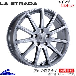LA STRADA（ラ ストラーダ） ティラード イオタ 4本セット ホイール