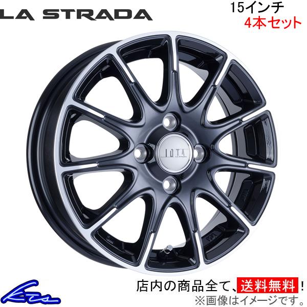 ラ・ストラーダ ティラード イオタ 4本セット ホイール ワゴンR MH85S/MH95S LOT5...