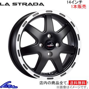 ラ・ストラーダ ティラード クロス 1本販売 ホイール ラパンモード HE33S LTC445C45MBRP2 LA STRADA TIRADO CROSS アルミホイール 1枚 単品