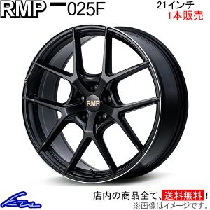 アルミホイール 1本 MID RMP 025F【21×8J 5-114 INSET40 ブラック】マルカサービス 21インチ 5穴 114.3 +40 インセット40 車用ホイール 1枚｜ktspartsshop