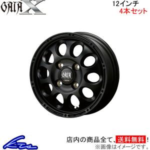 マルカサービス MID ガイアクロス 1本販売 ホイール N-VAN【12×4B 4