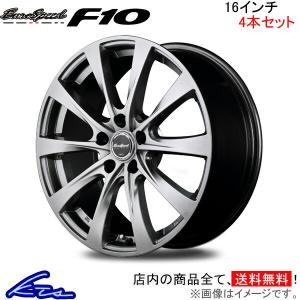 MID ユーロスピード F10 4本セット ホイール ランディ【16×6.5J 5-114 INSET38】90系 EuroSpeed アルミホイール 4枚 1台分｜ktspartsshop