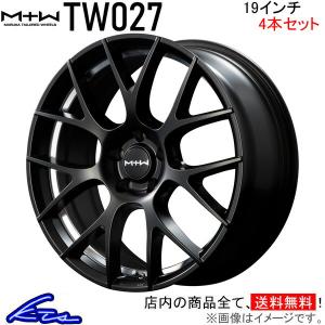 MID MtW TW027 4本セット ホイール モデル3【19×8J 5-114 INSET33 SB/アンダーカット】アルミホイール 4枚 1台分｜ktspartsshop