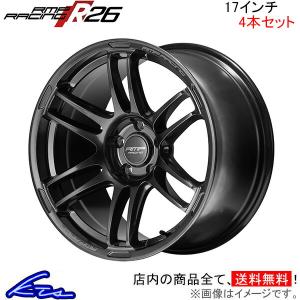 17インチ 5スポークホイールセット タイヤ付き RMP マルカサービス MID RACING R26 17インチ 7J インセット48 5穴